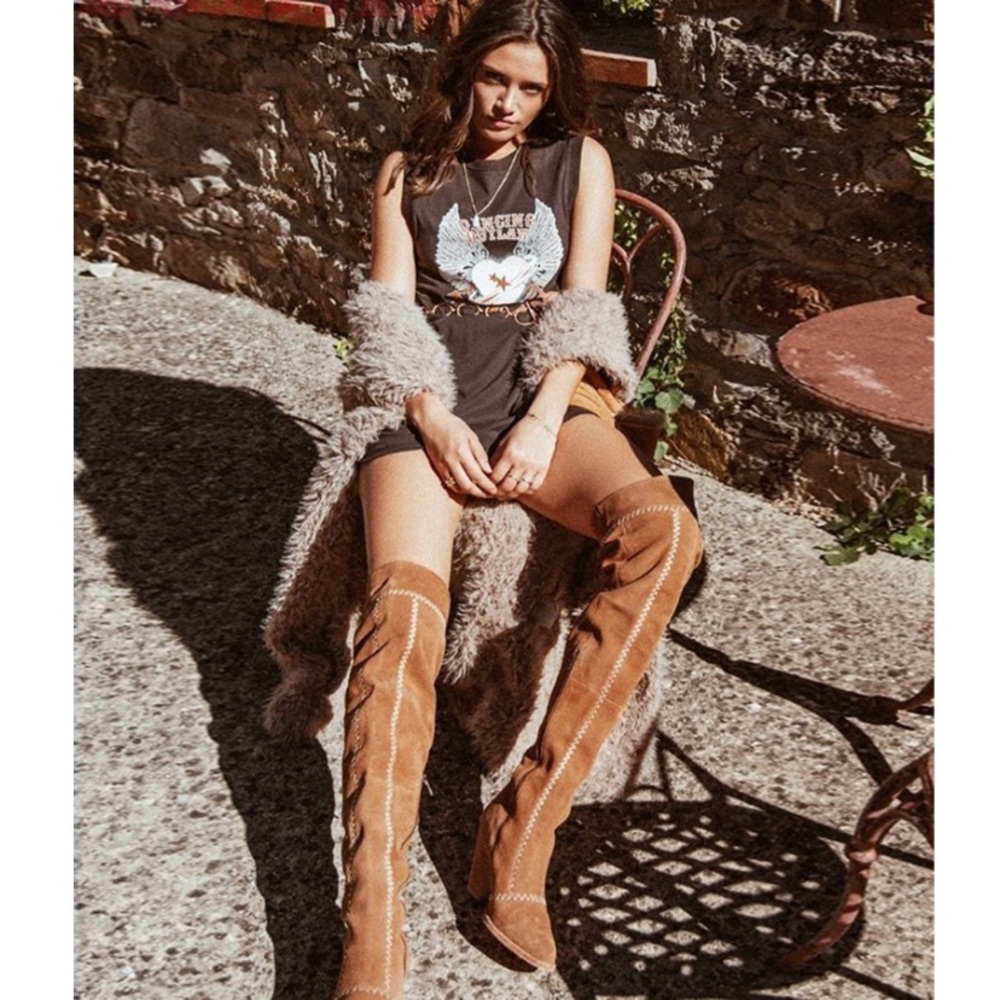 💕Boho Gypsy Dancing Outlaw Dress - Picture 5 of 11